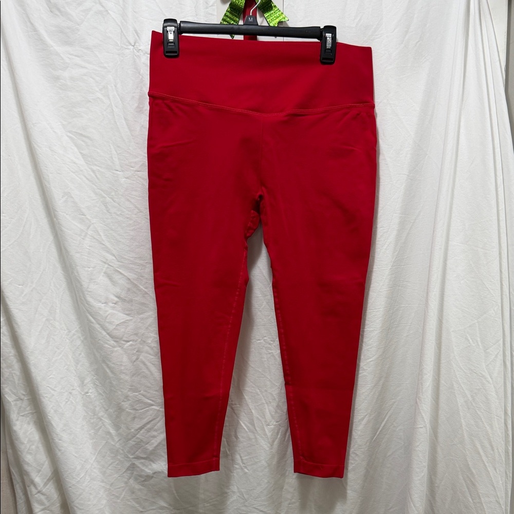 Fabletics Bold Red High-Waisted Leggings